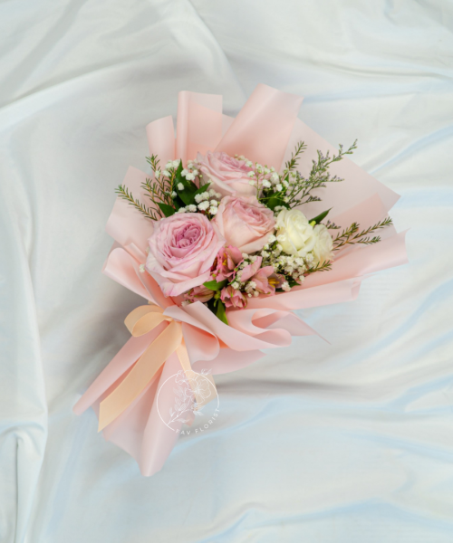 Pretty In Pink - Kenya Rose Bouquet