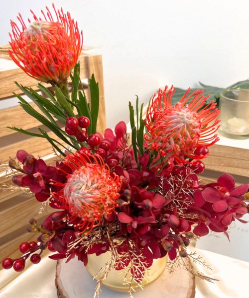 CNY Special - Golden Happiness Flower Arrangement 2